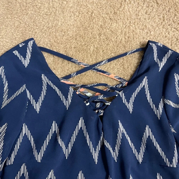 Xhilaration Chevron Dress - Picture 3 of 5